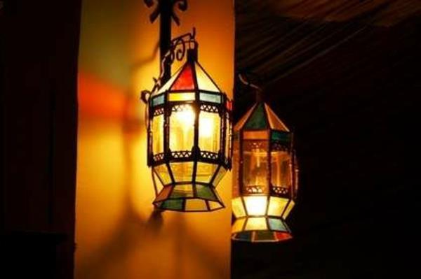 Maroko dekoravimo lempa