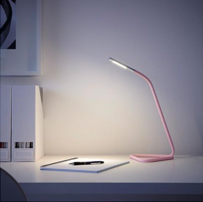 Ikea-led-masa-lambası-ışıkta ucuz-pembe-masa-lambası-klipsli