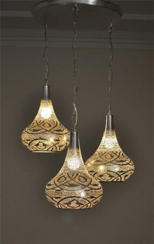 marokietiška lempa-modernios lempos