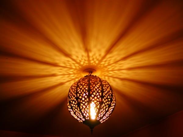 marokietiška lempa luboms