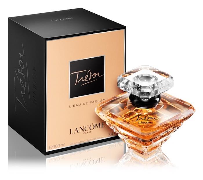 tresor lancome, luksuzna blagovna znamka parfumov z esenco vrtnice