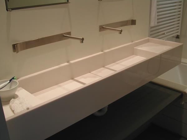 minimalist-tasarım-çift lavabo