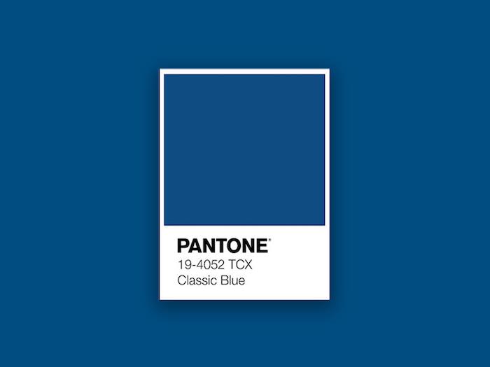 başlıklı pantone tarafından 2021 yılı klasik mavi rengi