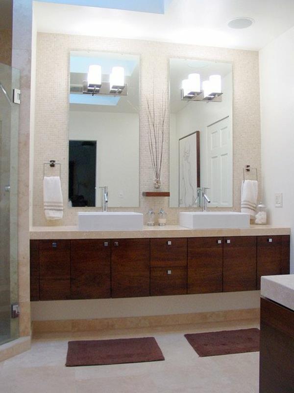 dvojna umivalnika-z ogledalom
