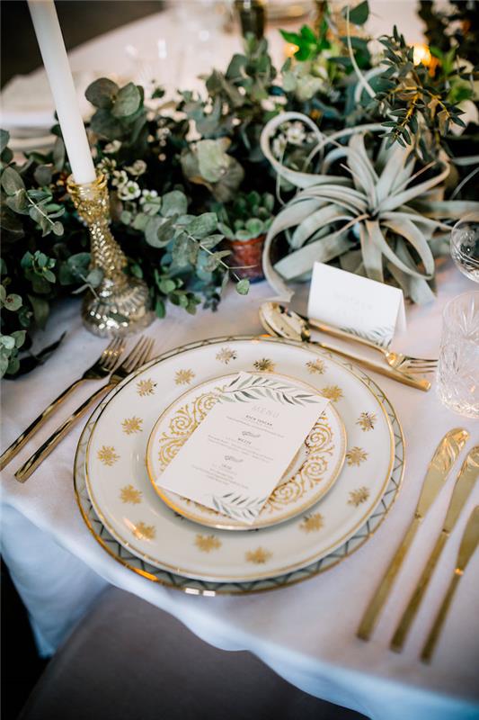 Poceni poročna dekoracija poročna soba dekoracija mize poceni zlata miza sveča s svežo ploščo
