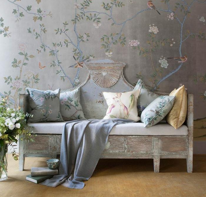 marokietiška svetainė-balta-sofa-marokietiško stiliaus, kaip sutvarkyti savo gerai dekoruotą svetainę