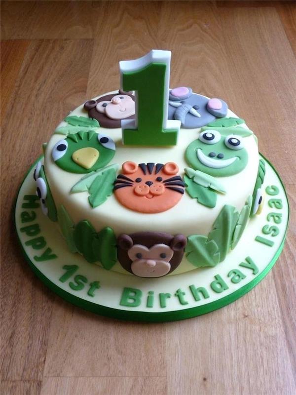 Ideje za okrasitev rojstnodnevne torte za dojenčka za enoletne rojstnodnevne torte