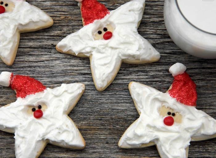 geriausias kalėdinis slapukas-graži-idėja-žvaigždės formos kalėdiniam sausainiui