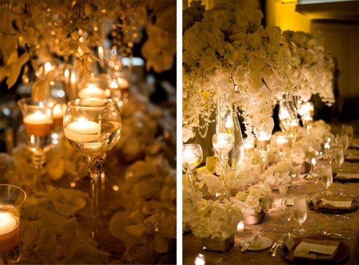 düğün-menüsü-mumluk-ısı-dekorasyon-masa-şampanya-bardakları-mumlar-yüzer