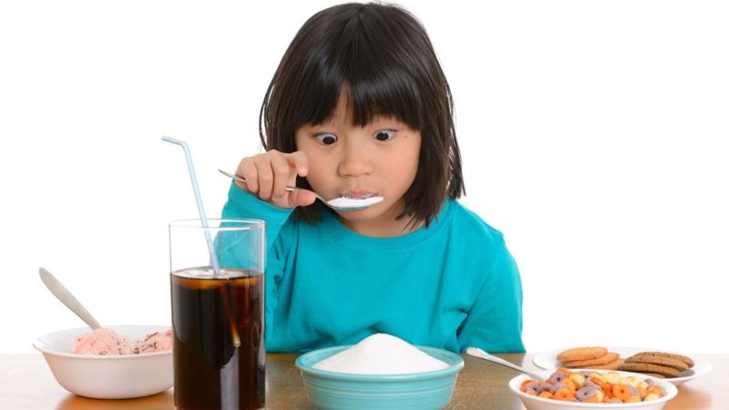 najslabša hrana za otroka, ki uživa sladkor