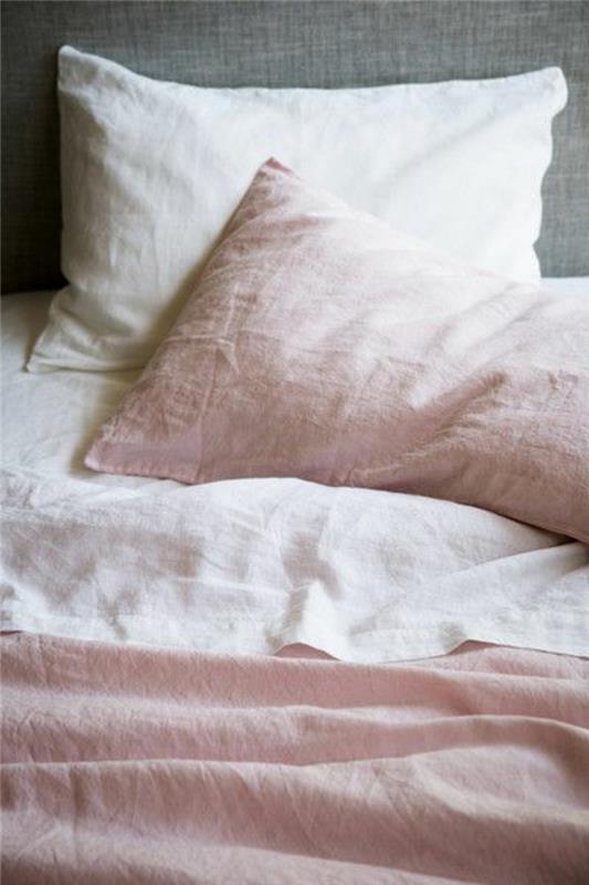 Prevleke za posteljnino, posteljno perilo-v-belo-in-bledo-roza barvi