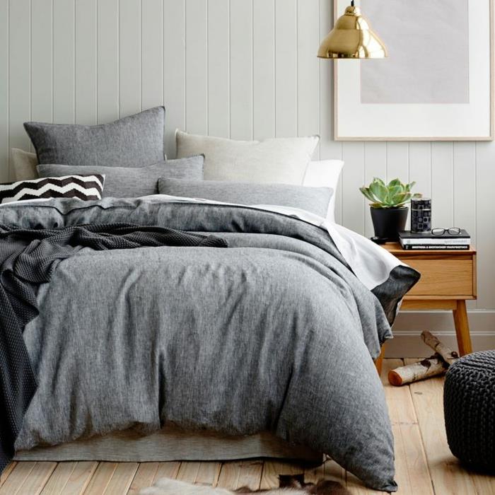 Kompleti posteljnina-posteljnina-sivo-posteljnina