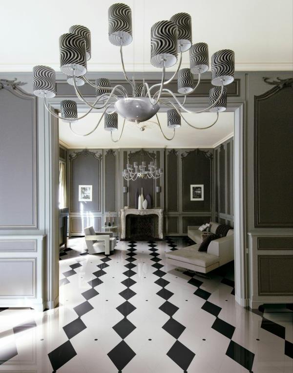 lino-imitasyon-beyaz-siyah-fayans-barok-oturma odası