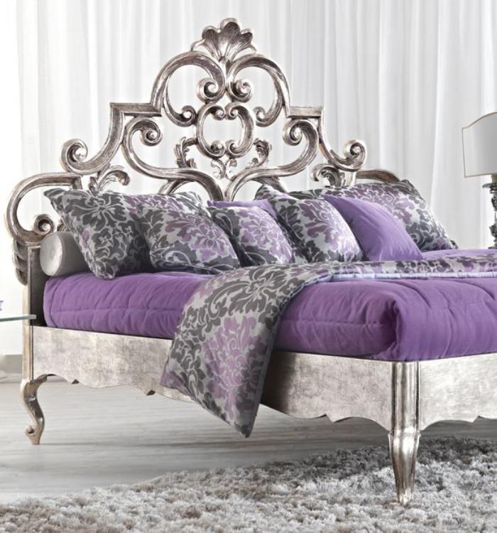 baročna postelja-odrasla-postelja-v lila-sivi barvi