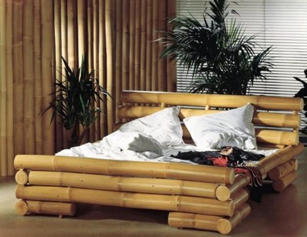 originalno pohištvo iz bambusove postelje