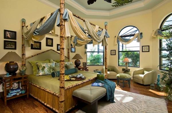 bambusova postelja-izjemna-eksotična-notranjost