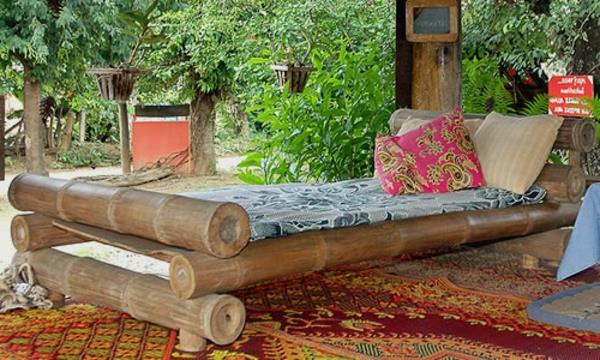 spektakularna postelja iz bambusa