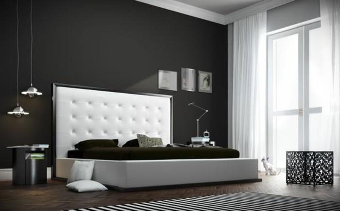 beyaz-deri-yatak-tasarım-yatak-180x200-deri-yatak-yastıklı-başlık-suni-deri-beyaz