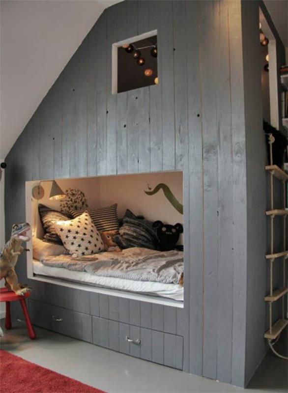 posteljna hiša-otroška kabina