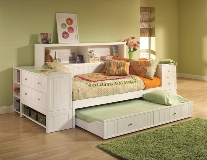 postelja-za-otroško-sobo-zelena-preproga-v-deklici-otroška-otroška-otroško-pohištvo