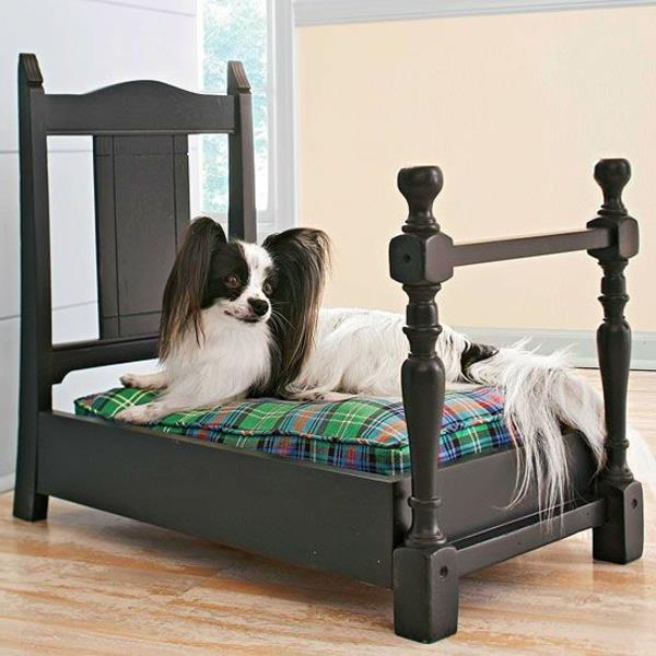 elegantiško dizaino-medinė-šunų lova