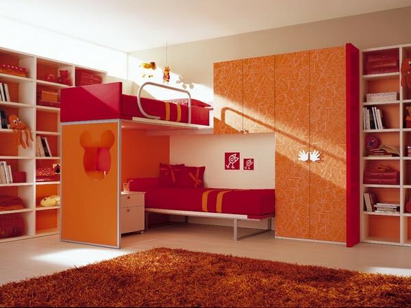 ranza-çocuk-yatak odası-in-parlak-renkler