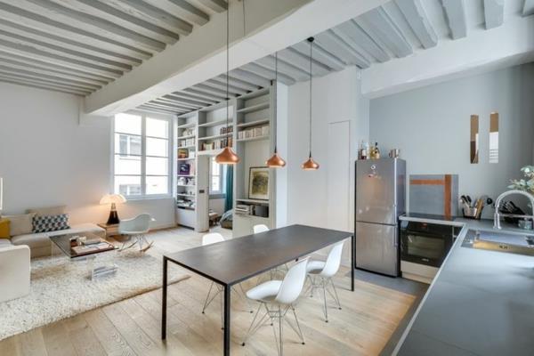 modern-parisli-loft-studion-beyaz
