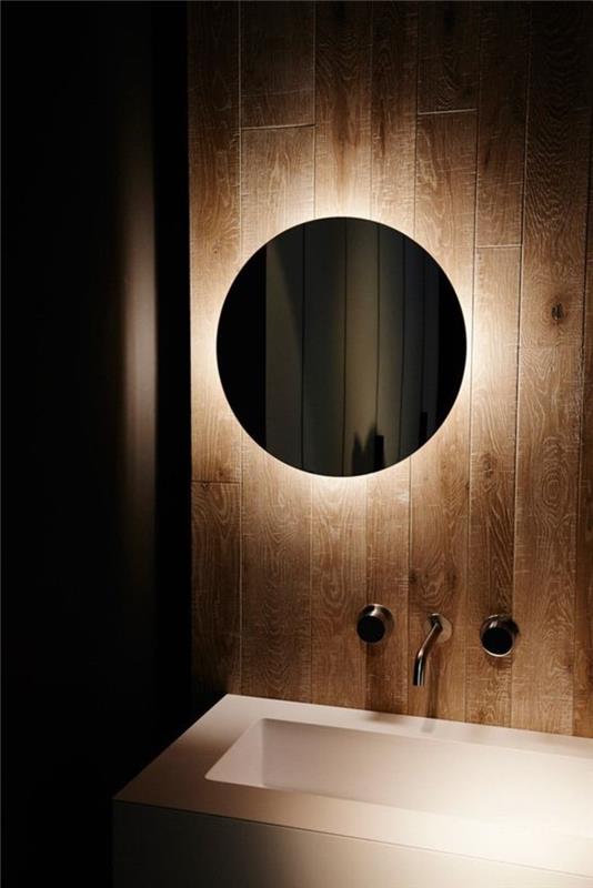 apvalios formos veidrodis-vonios kambario apšvietimas-apvalios formos veidrodis-vonios kambario apšvietimas