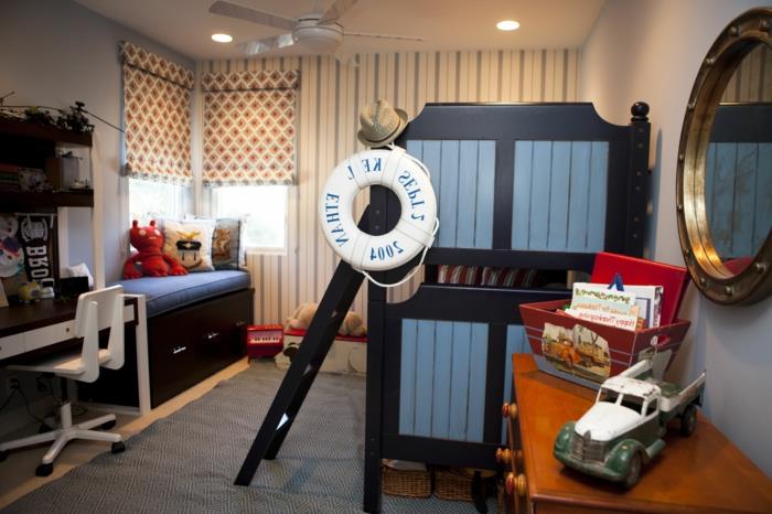 lestenec-otroška soba-dekor-otroška soba-lepa-mornarica