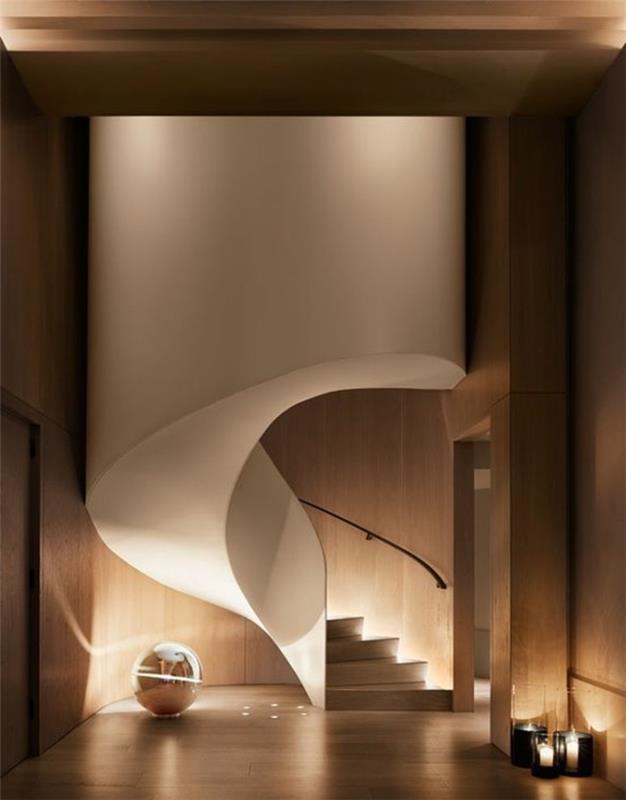 pigus-modernus-liustra-koridoriuje-kaip pasirinkti tinkamą interjero apšvietimą