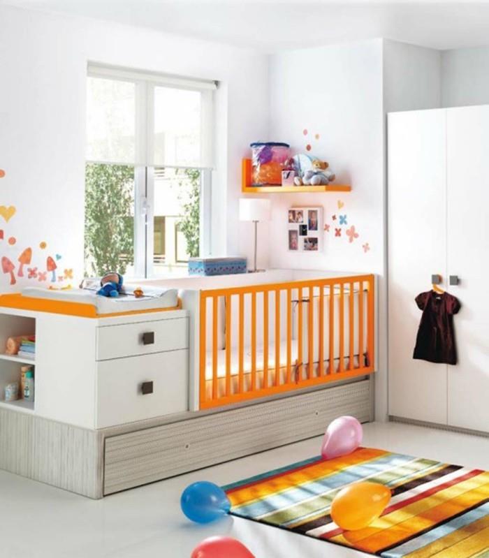 ideje-lepa-otroška-soba-dekoracija-preproga-v-oranžni-ideje
