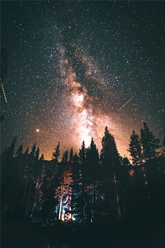 Žvaigždėta naktis, stovyklavimas miške, gražiausios Prancūzijos vietos, nuostabūs kraštovaizdžiai, profesionali fotografija