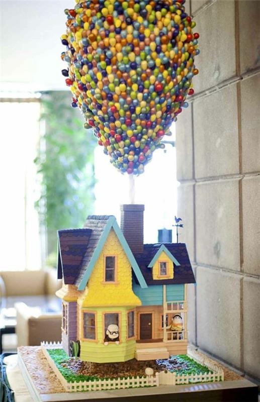 gimtadienio tortas-namai ir balionai