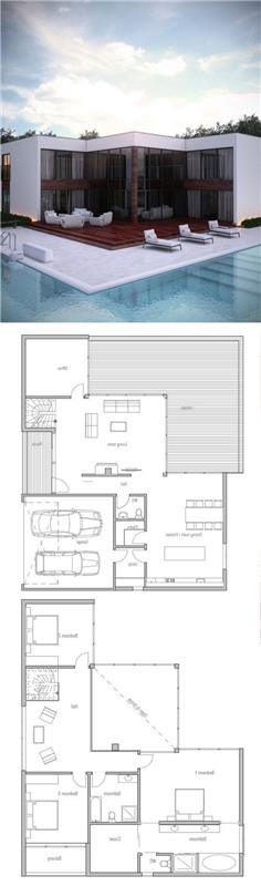 modern-ev-amerikan-tarzı-plan-gerçekleştirme