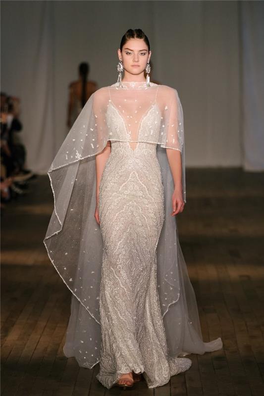 Chic haute couture poročna obleka poročne obleke elegantna poročna obleka original ženske top