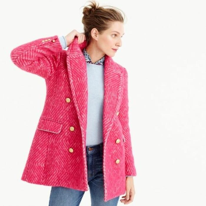 roza-tvid-plašč-casual-outfit-trendy-tvid