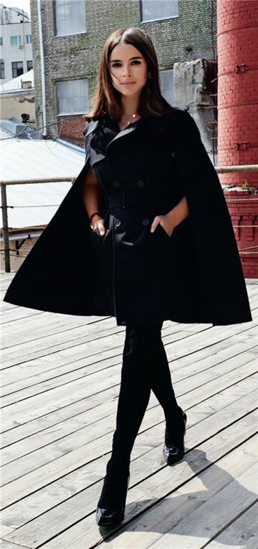 modern-kadınlar için siyah-zara-ceket