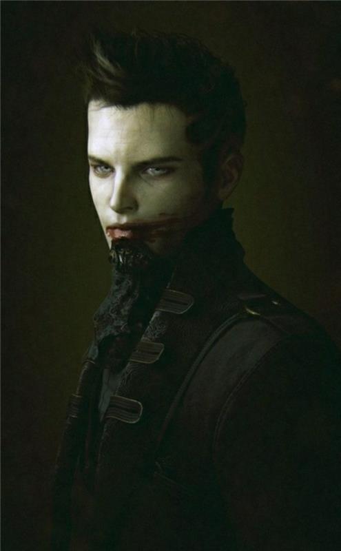 halloween-makeup-vampire-makeup-tutorial-privlačna-človek-spremenjena