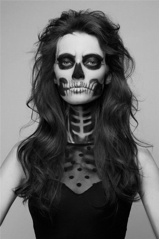 halloween-makeup-woman-cool-zombie-makeup-ženska-spremenjena velikost