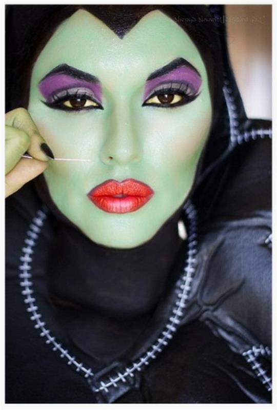 halloween-makeup-ženska