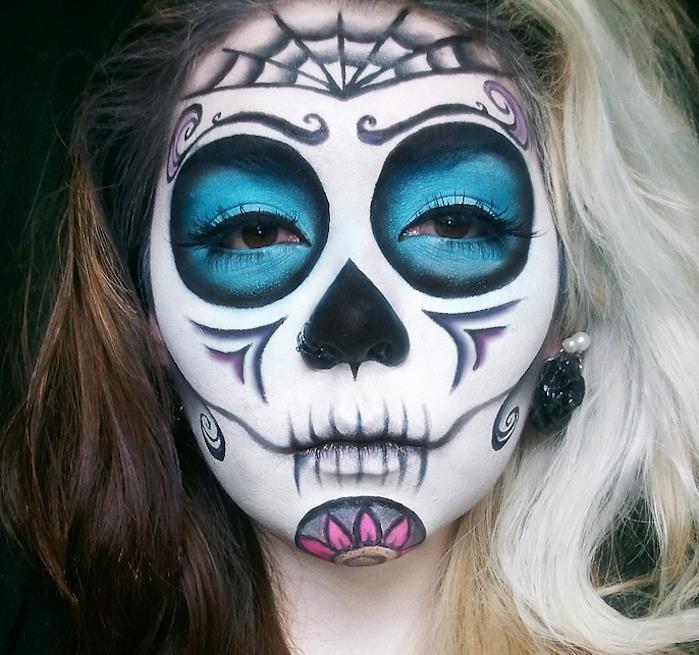 sudaryti meksikietiškos kaukolės folkloro saldainius kaukolės calaveras