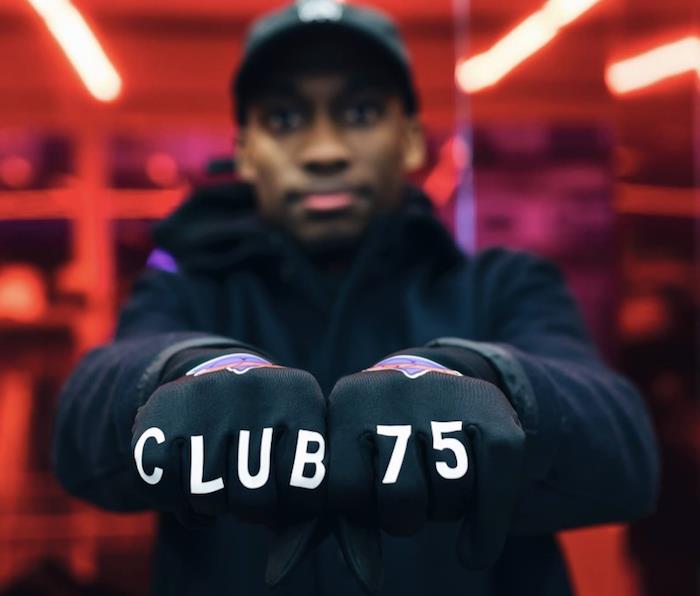 club 75 vetement streetwear paris ed banger rokavice