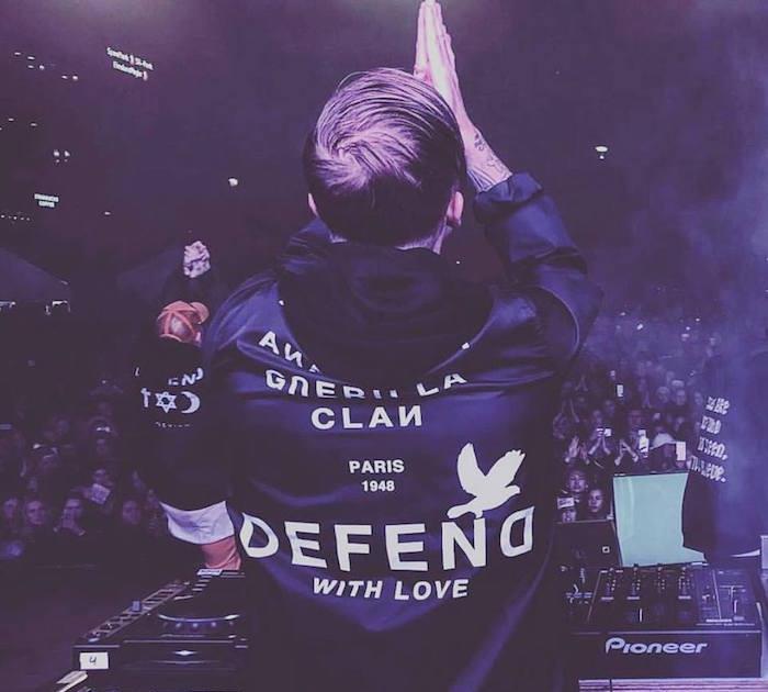 Defend paris moška jakna blagovna znamka france streetwear kalash