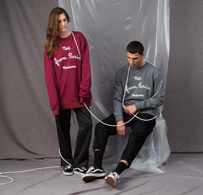francoske znamke streetwear francoski znoj ne iz parisa madame drole de monsieur