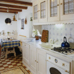 Provença interior de cozinha