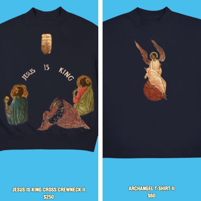 Kanye West je za album Jesus Is King predstavil drugo kapljico trgovskega blaga AWGE