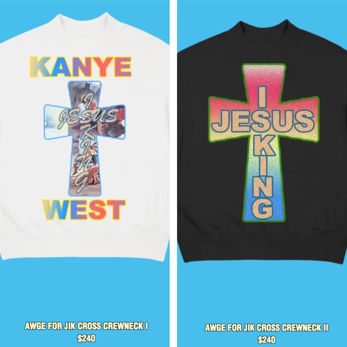 AWGE, Kanye West'in Jesus Is King albümü için yeni ürün koleksiyonu imzaladı