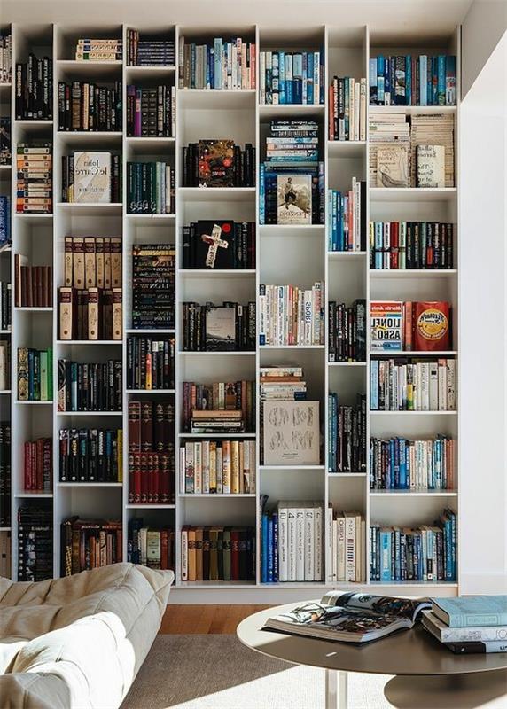 minimalist-beyaz-kitaplık-kitaplık-dolap