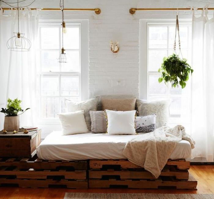paleta-pohištvo-kako-narediti-paleto-posteljo-čudovito-počivališče-ugodno za spanje