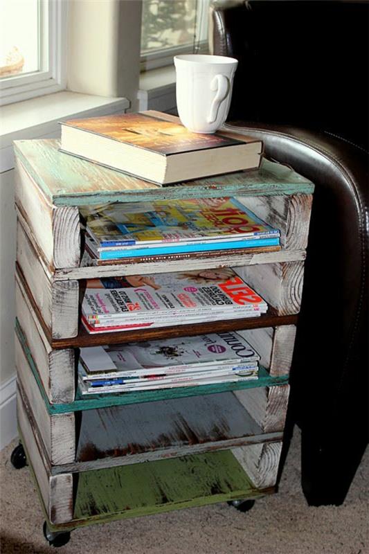 palete-pohištvo-udobno-dnevna soba-knjige-revije-okno